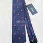 Drakes Handmade Tipped Silk Tie With Tag