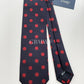 Drakes Polka Dot Handmade Tipped Tie With Tag