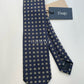 Drakes Handmade Tipped Silk Tie With Tag