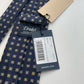 Drakes Handmade Tipped Silk Tie With Tag