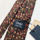 Drakes Handmade Tipped Silk Tie With Tag