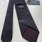 Drakes Handmade Polka Dot Hand-rolled Silk Tie With Tag