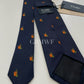 Drakes Handmade Tipped Silk Tie With Tag