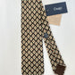 Drakes Handmade Tipped Silk Tie With Tag