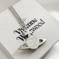 Vivienne Westwood Kika Silver Pendant Necklace