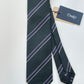 Drakes Handmade Tipped Silk Tie With Tag