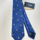 Drakes Tennis Motif Handmade Tipped Silk Tie With Tag Limited Edition