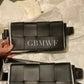 Bottega Veneta Green Intreccio Leather Mini Cassette Bag