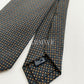 Drakes Handmade Polka Dot Tipped Silk Tie With Tag