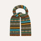 Drake's Green Fair Isle Lambswool Scarf