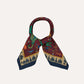 Drake's Red Mythical Animals Print Wool-Silk Bandana