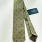 Drakes Handmade Polka Dot Hand-rolled Silk Tie With Tag