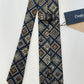 Drakes Handmade Tipped Silk Tie With Tag