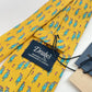Drakes Monkey Motif Handmade Tie With Tag Limited Edition