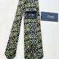 Drakes Handmade Tipped Silk Tie With Tag