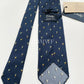 Drakes Cocktail Pattern Hand-rolled Edge Silk Handmade Tie With Tag