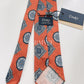 Drakes Hand-rolled Edge Silk Handmade Tie With Tag