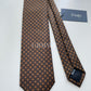 Drakes Handmade Tipped Silk Tie With Tag