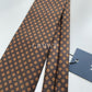 Drakes Handmade Tipped Silk Tie With Tag