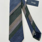 Drakes Multicoloured Block Stripe Tipped Silk Tie