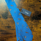 Drakes Blue Jesters Circus Handmade Tipped Silk Tie With Tag Circus Limited Edition