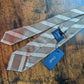 Drakes Light Brown Handmade Striped Silk Tie With Tag