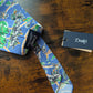 Drakes Western Rodeo Motif Handmade Tipped Silk Tie With Tag Limited Edition