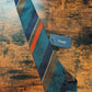 Drakes Grenadine Multicoloured Handmade Striped Silk Tie With Tag