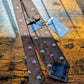 Drake's Vespa Motif Handmade Silk Ties Dark Brown Pink