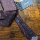 Drake's Cocktail Purple Motif Handmade Silk Ties