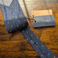 Drake's Cocktail Blue Motif Handmade Silk Ties