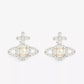 Vivienne Westwood Olympia Cubic Zirconia Pearl Earrings