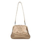 Vivienne Westwood Injected Orb Leather Clutch With a Shoulder Strap