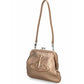 Vivienne Westwood Injected Orb Leather Clutch With a Shoulder Strap
