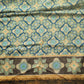 Drake's Medallion Wool Silk Print Scarf