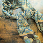 Drake's Medallion Wool Silk Print Scarf